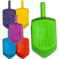 DREIDEL JUMBO PLASTIC
