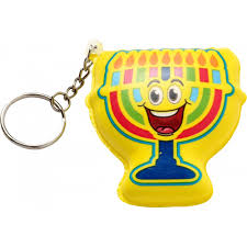 CHANUKAH SQUISHY KEY CHAIN