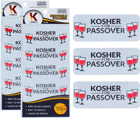 KOSHER FOR PASSOVER LABELS