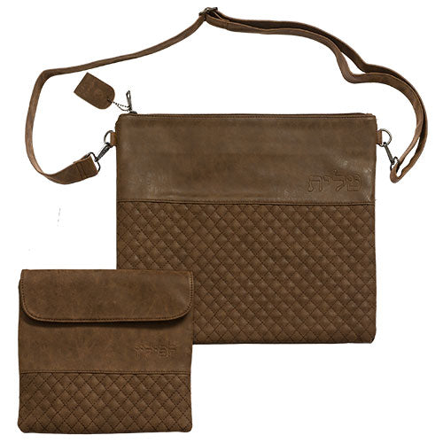 TALIS/TEFILIN BAG PLEATHER SET