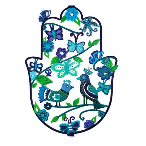 WALL ART HAMSA SM EMANUEL 6x5
