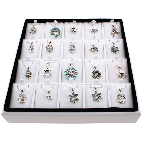 NECKLACE STERLING SILVER OPAL