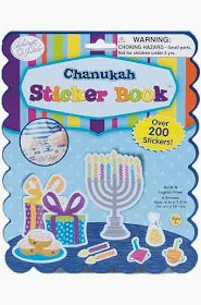 CHANUKAH STICKER BOOK 4 SHEETS