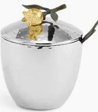 HONEY POT W/SPOON ARAM POMERGRANATE