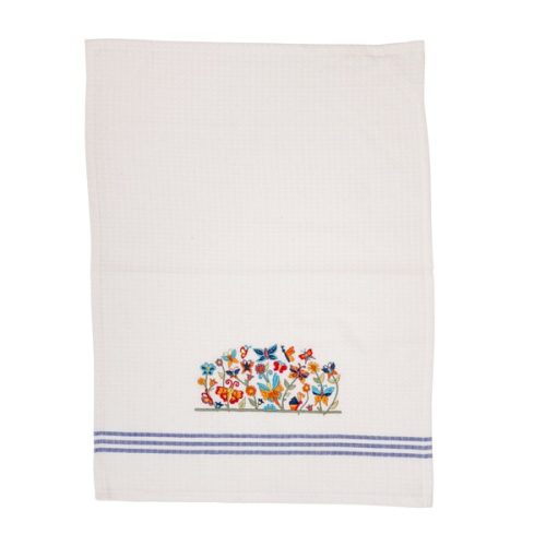 TOWEL EMANUEL BUTTERFLIES/HEARTS