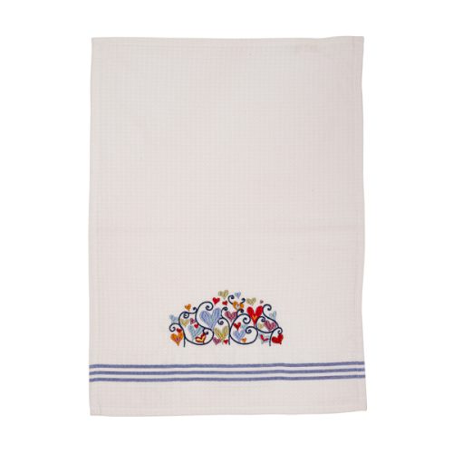 TOWEL EMANUEL BUTTERFLIES/HEARTS