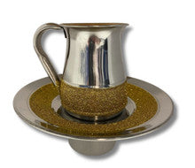 MAYIM ACHRONIM STEEL SPARKLY GOLD