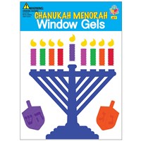 WINDOW GEL CHANUKAH DECO