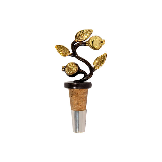 WINE STOPPER POMEGRANATE EMANUEL