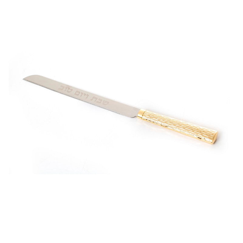 KNIFE GOLD HANDLE TEXTURED