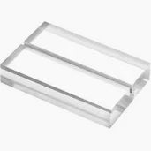 PLAQUE STANDS CLEAR ACRYLIC