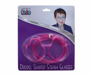 CHANUKAH STRAW GLASSES