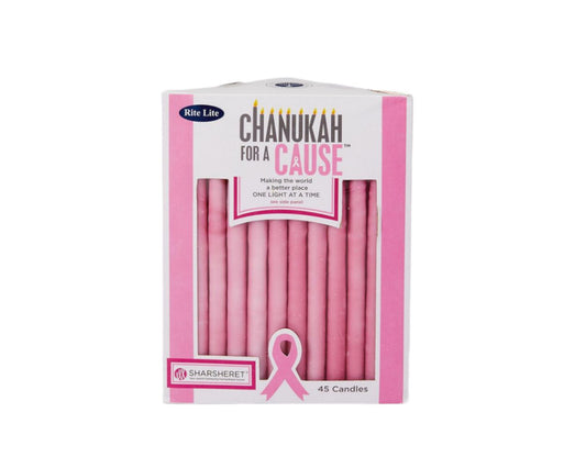 CHANUKAH CANDLES PINK