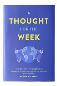 A THOUGHT FOR THE WEEK