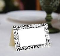 PLACE CARDS PASSOVER