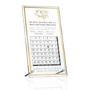 SEFIRAS HAOMER WATERDALE TABLE TOP GOLD