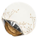 MATZA POUCH WATERDALE EMBRODIERED LEAF GOLD