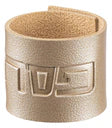 NAPKIN WRAP WATERDALE LEATHER  GOLD